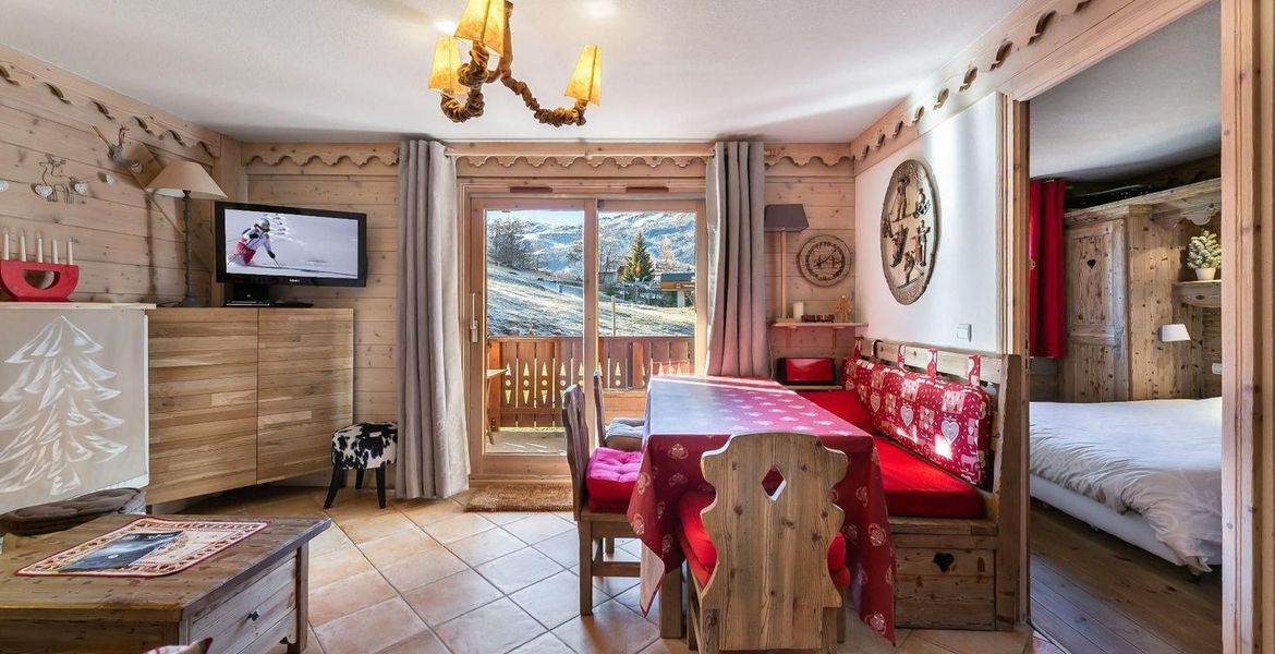 Cozy apartment in Méribel Village with 45 sqm and 2 bedrooms