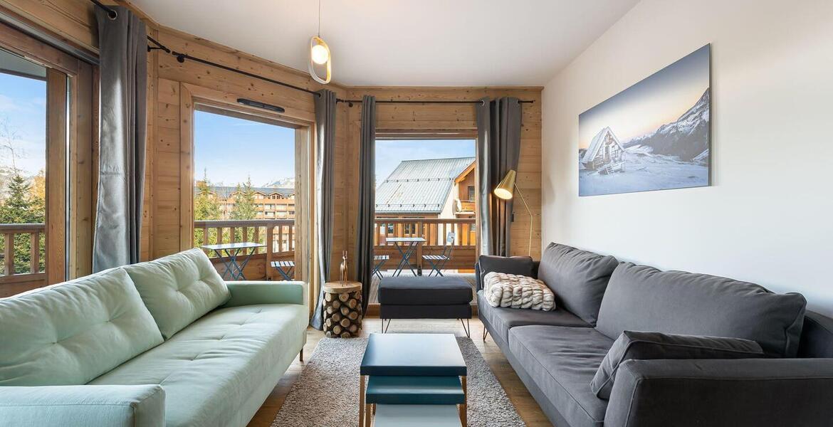 This new apartment for rental in Courchevel 1650 Moriond 