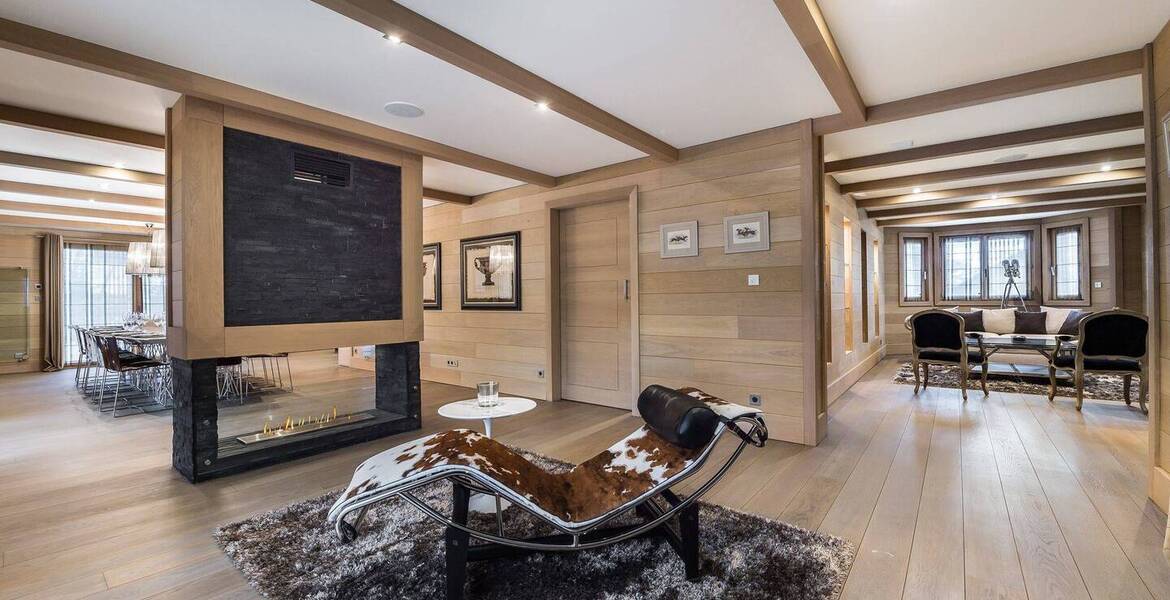 A luxury chalet with indoor pool for rent in Courchevel 1650