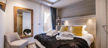 The apartment, located Le C residence in Courchevel 1650