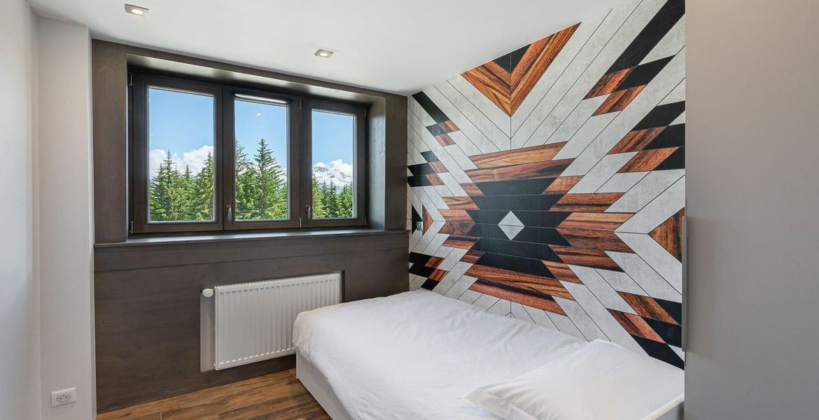 L'appartement à Courchevel 1850 en location avec 60 m²