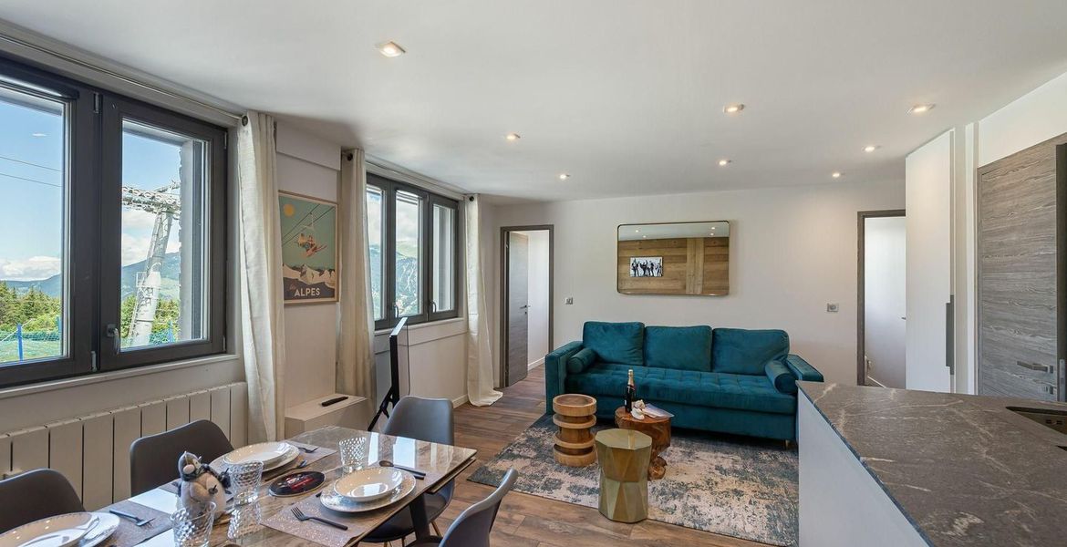 The apartment in Courchevel 1850 for rental with 60 sqm