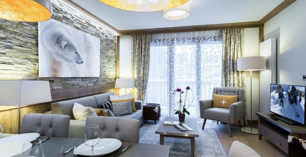 Apartamento en la nueva residencia en Courchevel Village