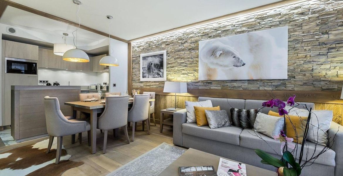 Apartamento en la nueva residencia en Courchevel Village