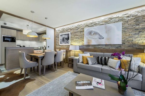 Apartment in the new residence in Courchevel Village