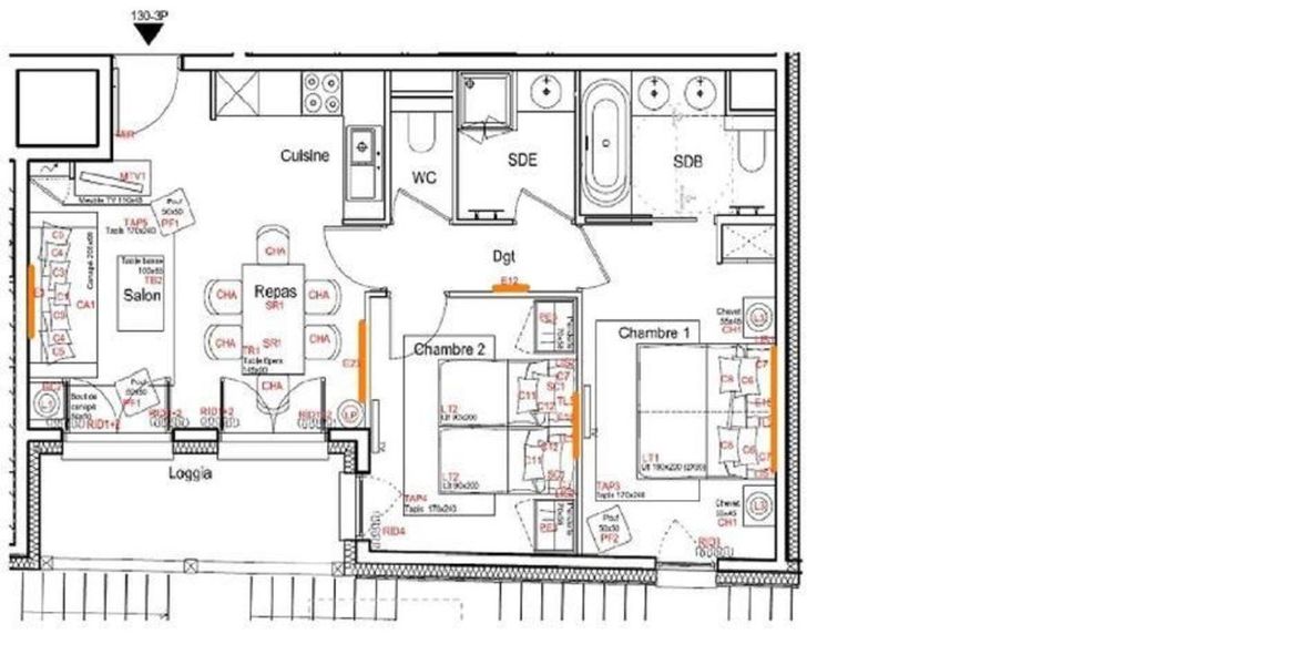 Apartment Carre Blanc