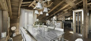 220sqm chalet con 5 dormitorios en alquiler en Courchevel 