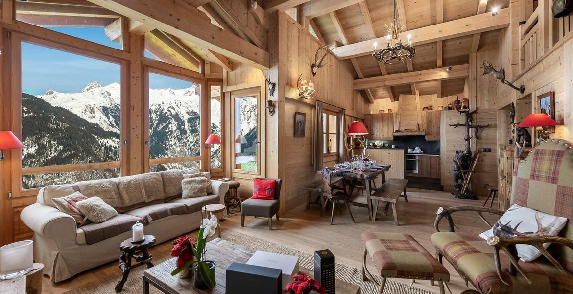 Chalet avec vue incroyable