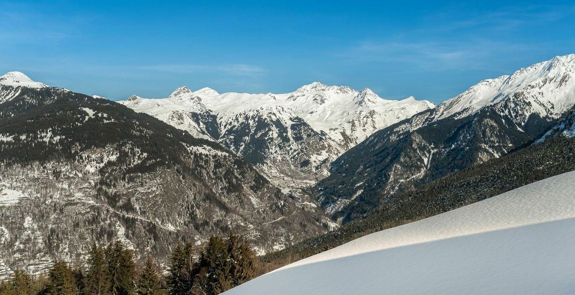 Chalet avec vue incroyable