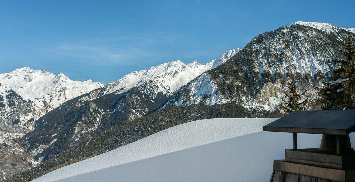 Chalet avec vue incroyable