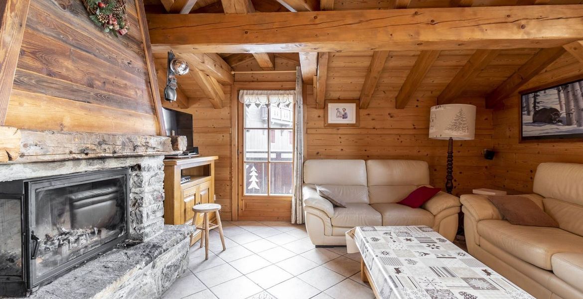 Ce chalet 4 chambres pour 8 personnes de 105m² sur 3 niveaux