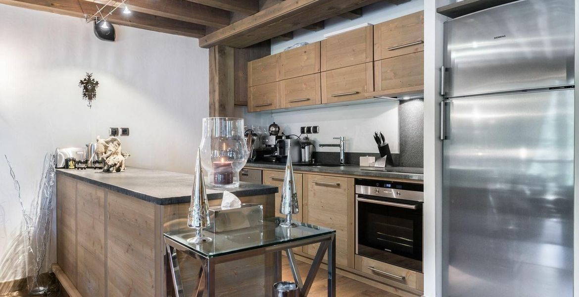 Duplex apartment in Plantret Courchevel 1850 with 3 bedrooms