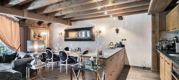 Duplex apartment in Plantret Courchevel 1850 with 3 bedrooms