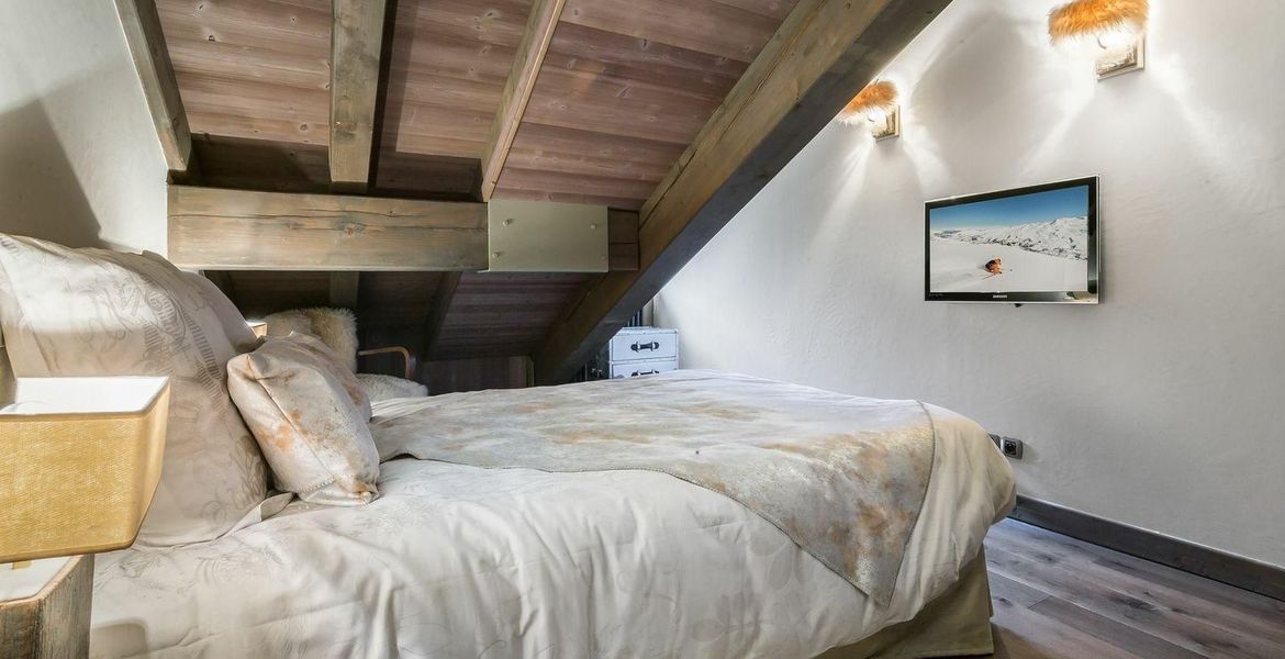 Duplex apartment in Plantret Courchevel 1850 with 3 bedrooms