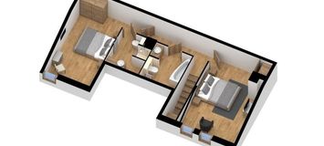 Se alquila apartamento dúplex en Plantret Courchevel 1850 