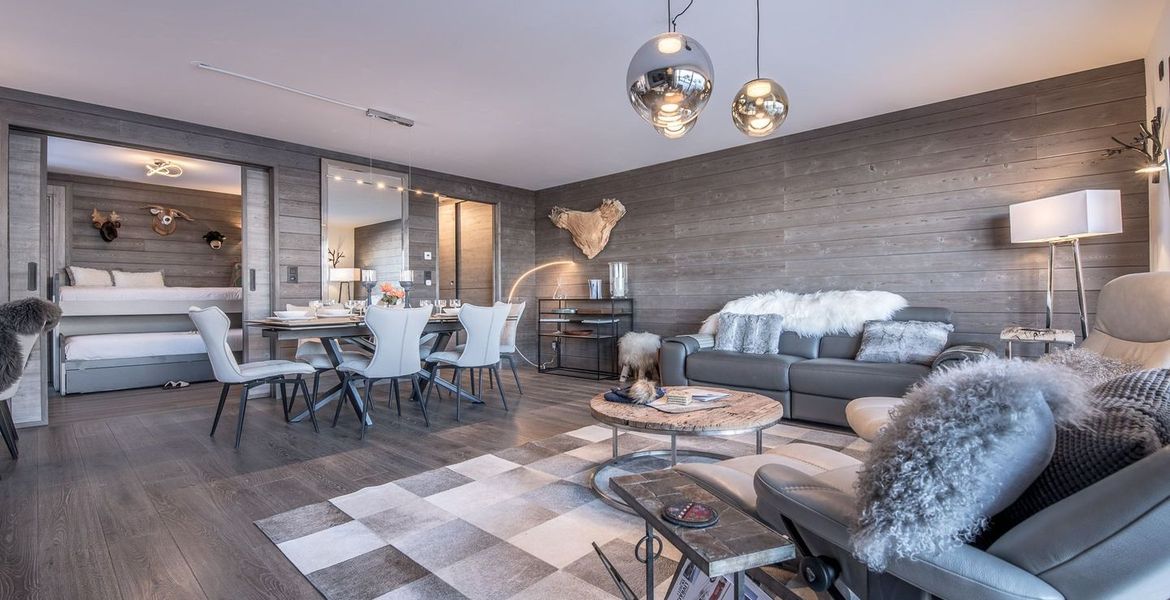 Appartement en Résidence à Courchevel 1650 à louer de 104 m²