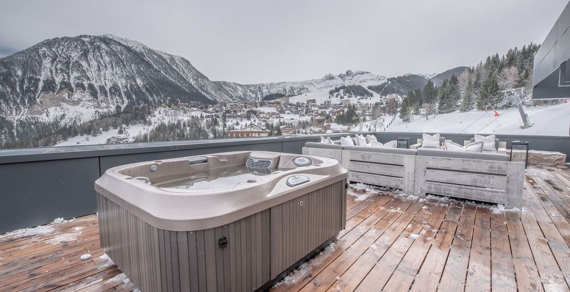 Magnifique penthouse en duplex skis aux pieds à louer