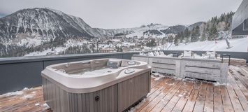 Magnifique penthouse en duplex skis aux pieds à louer