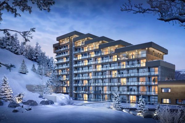 Magnifique penthouse en duplex skis aux pieds à louer