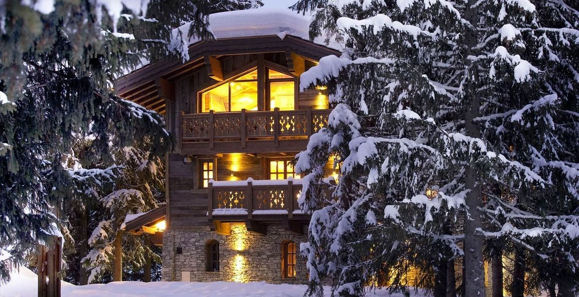 Chalet with a pool in Courchevel 1850, Bellecôte for rent