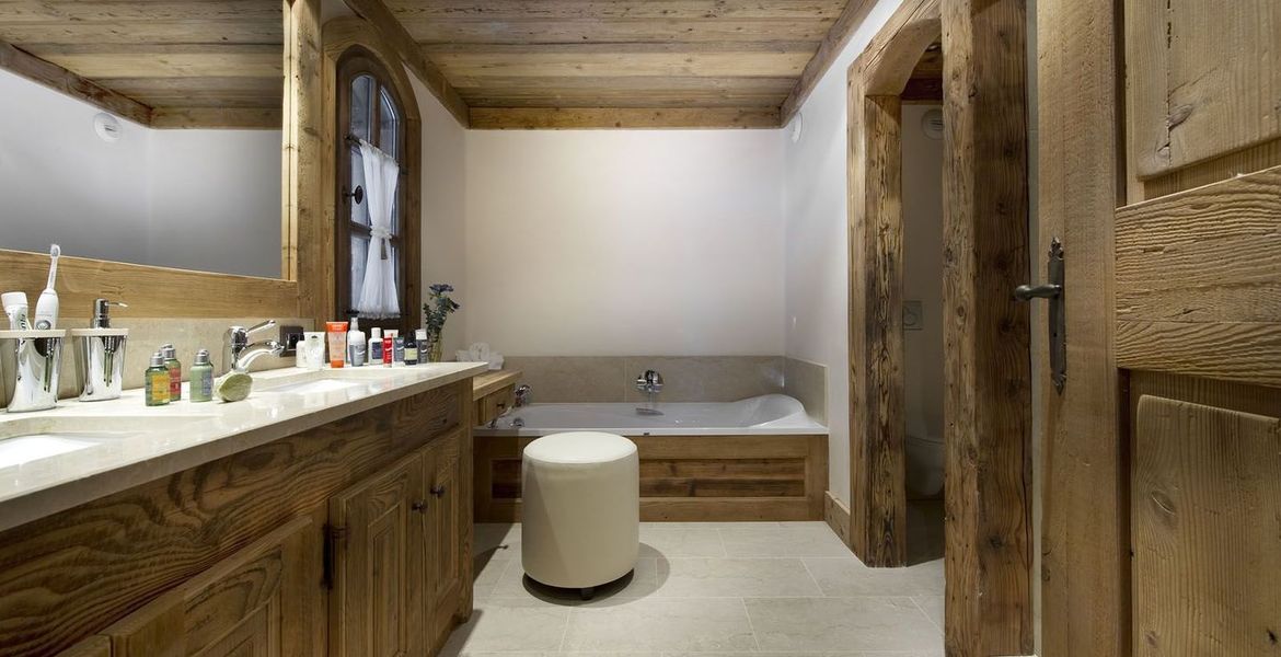 Chalet avec piscine à Courchevel 1850, Bellecôte à louer 