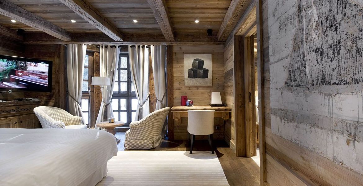 Chalet avec piscine à Courchevel 1850, Bellecôte à louer 