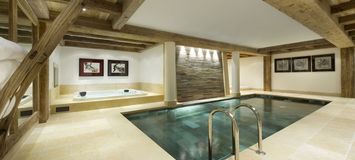 Chalet avec piscine à Courchevel 1850, Bellecôte à louer 