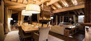 Chalet with a pool in Courchevel 1850, Bellecôte for rent
