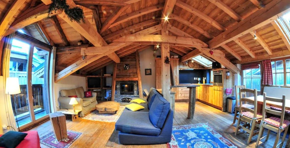 Un chalet lujoso, tradicional y acogedor en Courchevel 1300 