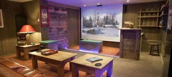 This chalet for rental is located in Cospillot, Courchevel