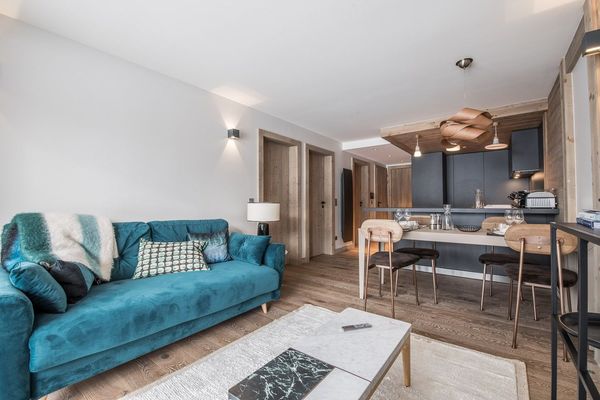 Con una superficie de 54m² este apartamento en alquiler