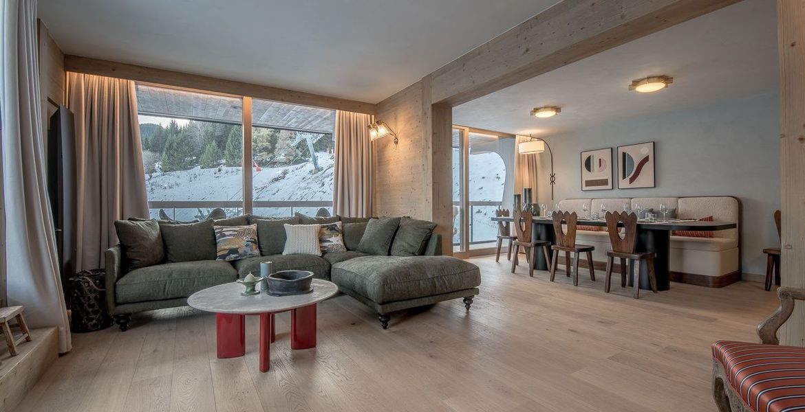 6 rooms (5 bedrooms) 10 people Courchevel 1550 / Center 1550