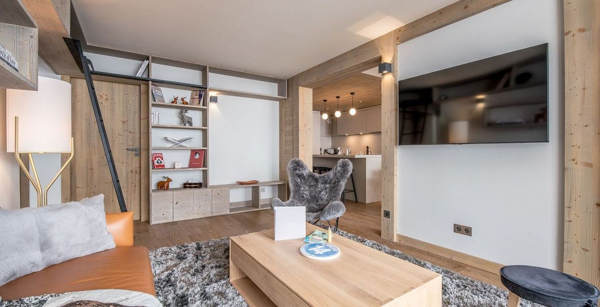 A luxury 9 persons ski-in ski-out apartment for rental