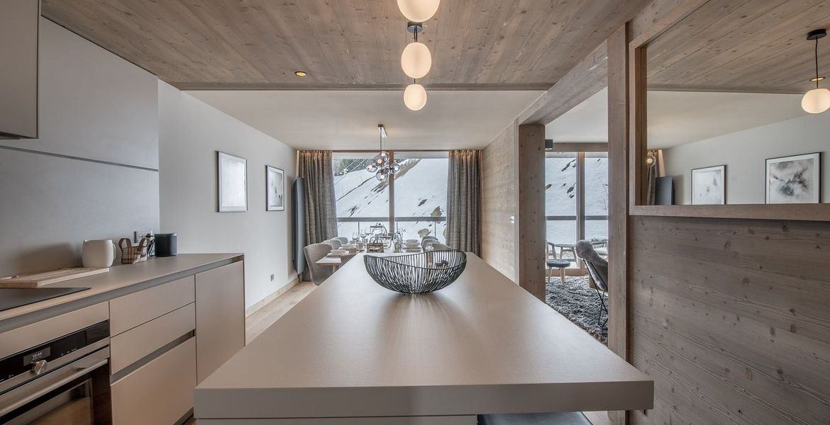 A luxury 9 persons ski-in ski-out apartment for rental