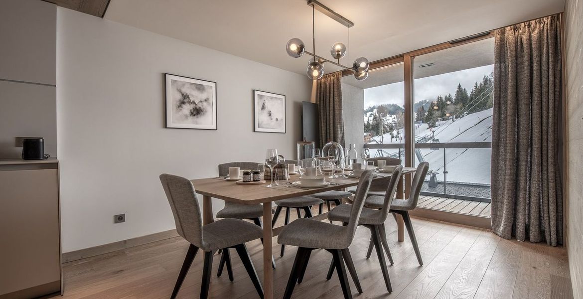 A luxury 9 persons ski-in ski-out apartment for rental