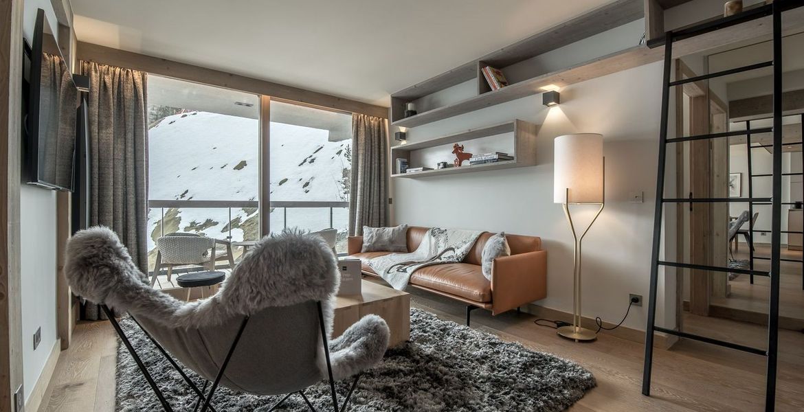 A luxury 9 persons ski-in ski-out apartment for rental