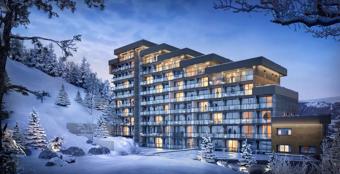 Un appartement de luxe 9 personnes skis aux pieds à louer
