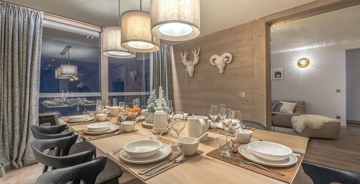 A luxury 8 people aparmtent in Courchevel Village 1550