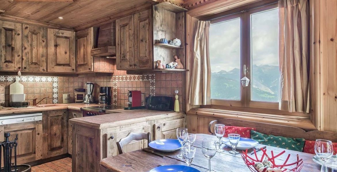 Bel appartement de 3 chambres à louer avec 90 m² Courchevel