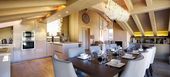 Cozy, spacious and bright chalet, located in Courchevel