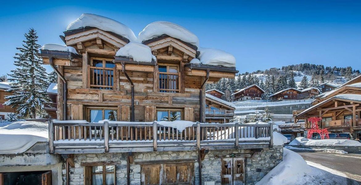 Chalet familiar de 3 dormitorios en alquiler en Courchevel 