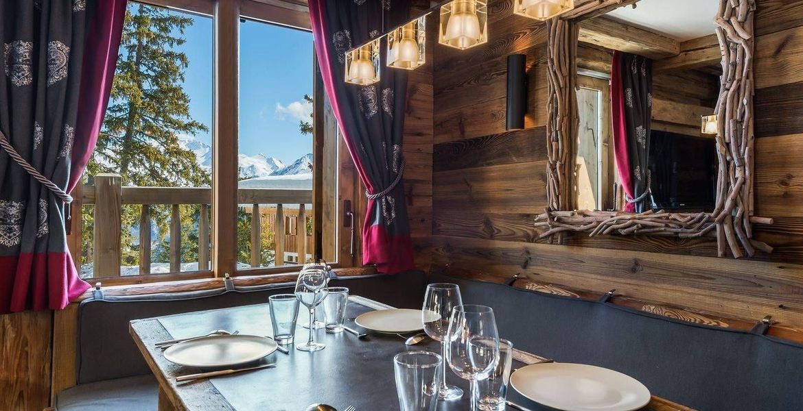 Chalet familiar de 3 dormitorios en alquiler en Courchevel 