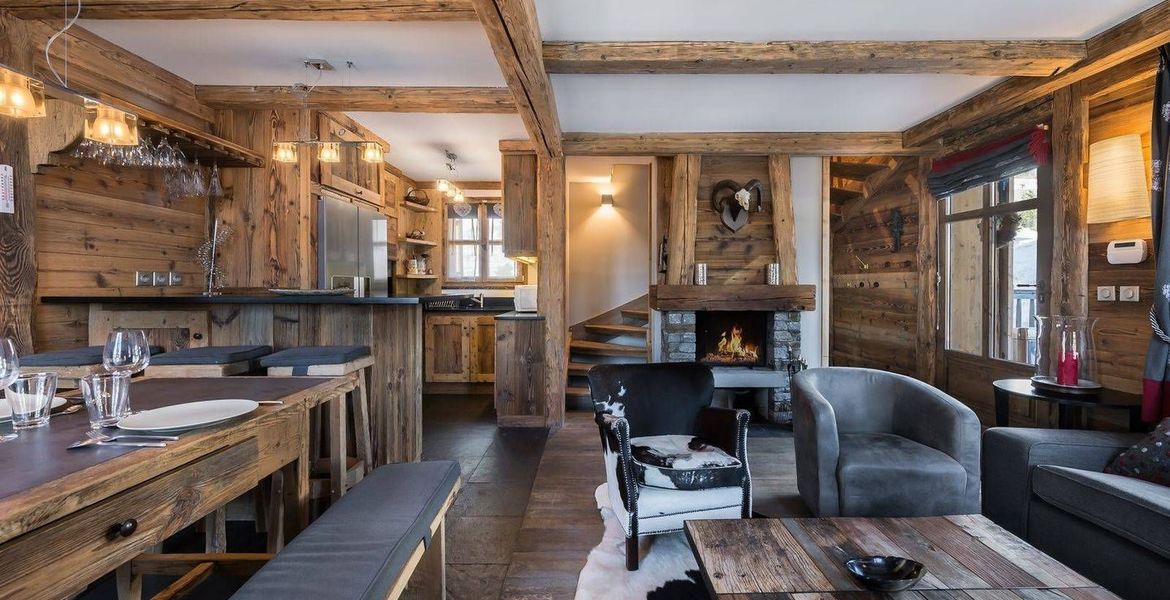 3 bedroom family chalet for rent in Courchevel 1850 Chenus 