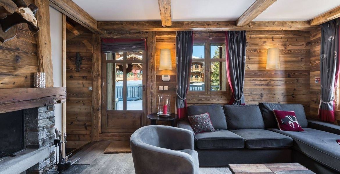 Chalet familiar de 3 dormitorios en alquiler en Courchevel 