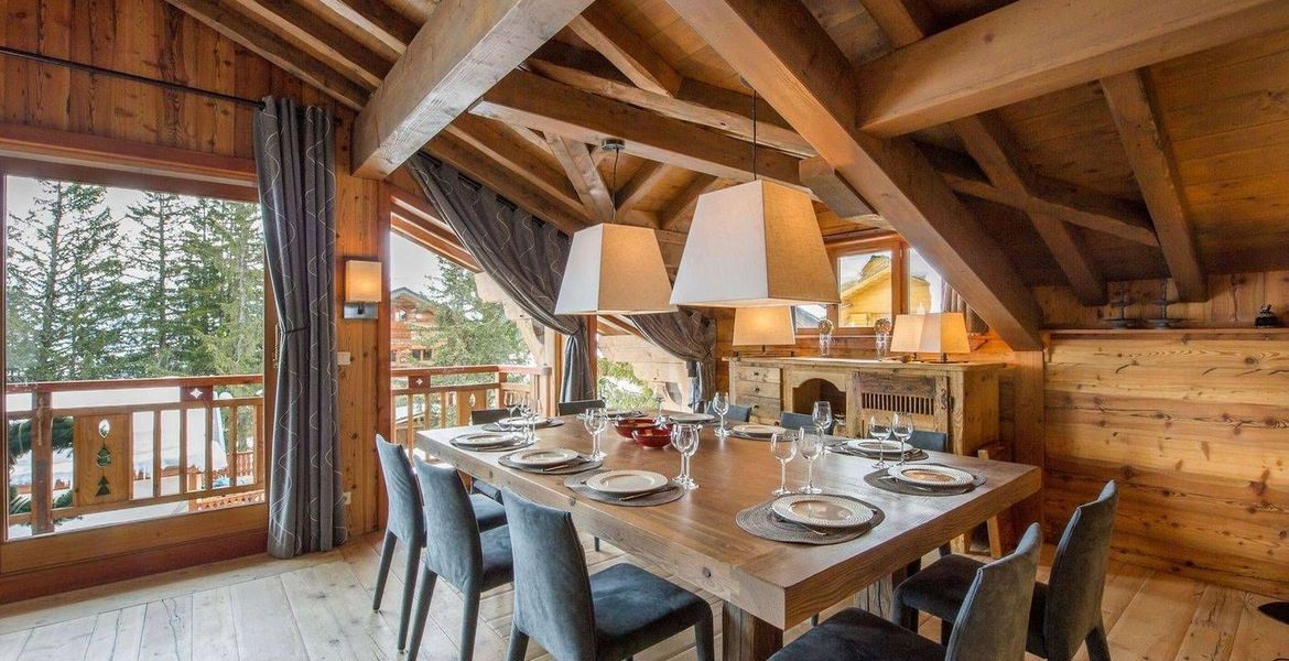 El chalet familiar en Courchevel 1850