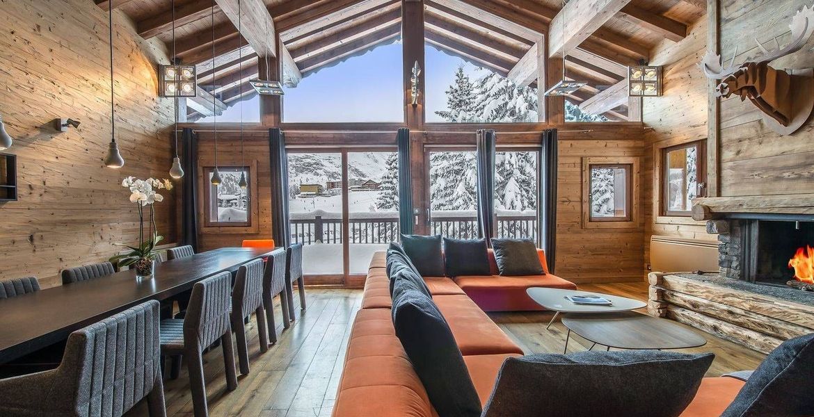 El chalet de Saboya en Courchevel 1850