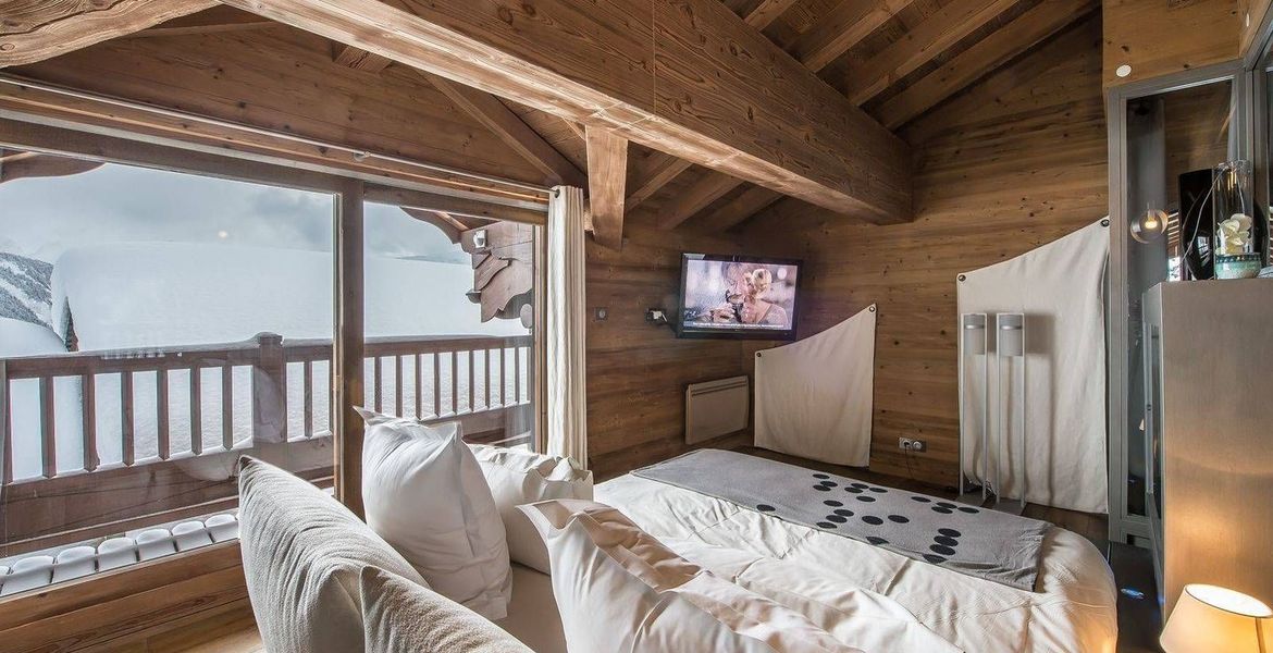 El chalet de Saboya en Courchevel 1850