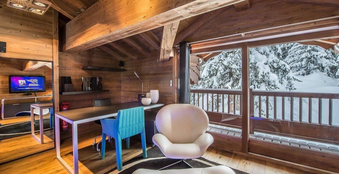 El chalet de Saboya en Courchevel 1850