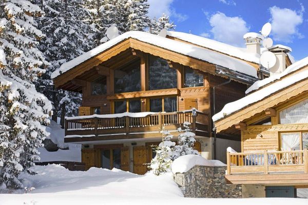 El chalet de Saboya en Courchevel 1850