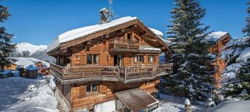 The mountain chalet in Courchevel 1850